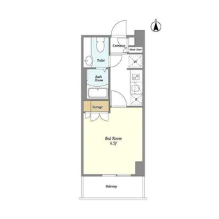 エコロジー木場レジデンス【7階】の間取り