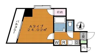 プラトリエ【6階】の間取り