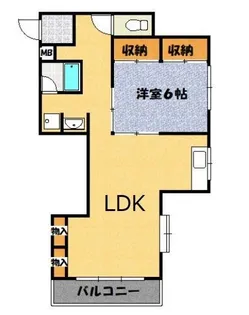 埼玉県朝霞市浜崎3【マンション】の間取り