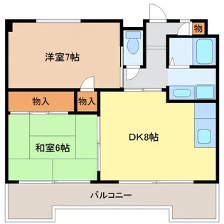 山田ビル【4階】の間取り