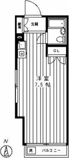KSハイツ【4階】の間取り
