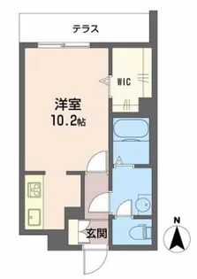 シャーメゾンルミナス【1階】の間取り