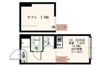 GLANZ【2階】の間取り