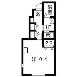 ステラート水沢【1階】の間取り