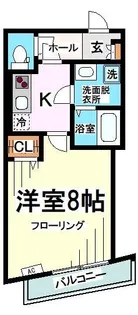 東京都狛江市岩戸北3【アパート】の間取り