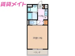 アーバンスカイ【2階】の間取り