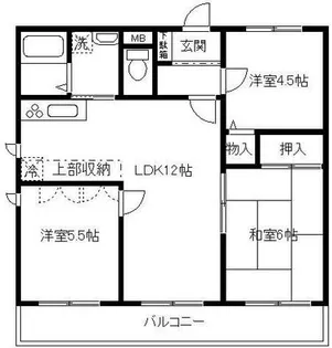 サングレイス I’m【2階】の間取り