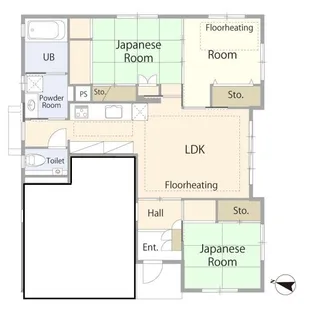東京都八王子市子安町2【一戸建】の間取り