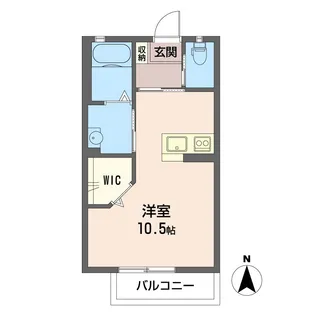 東屋 輝【2階】の間取り
