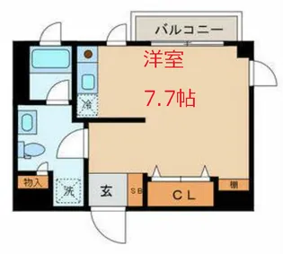 東京都大田区大森西7【マンション】の間取り
