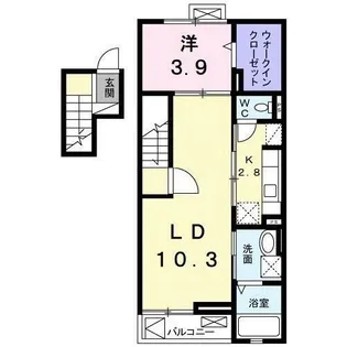 東京都町田市小山ヶ丘4【マンション】の間取り