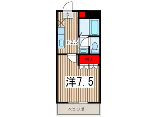 アイリスハイム【2階】の間取り