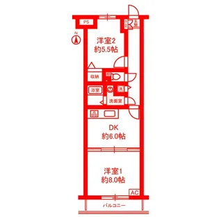 クリオ辻堂参番館【3階】の間取り