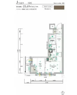 SYFORME KOMAGOMEII【5階】の間取り
