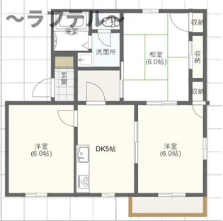 ラピス【2階】の間取り