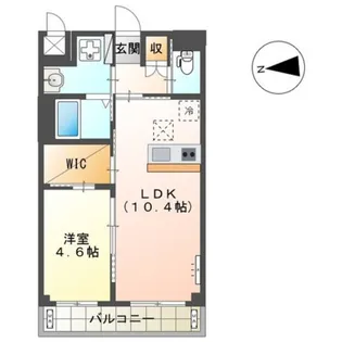 サンフォレスト成和II【2階】の間取り