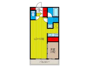 ダイナシティ西川口【6階】の間取り