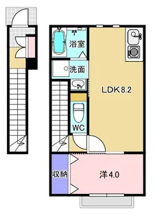 Libera【2階】の間取り