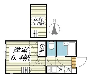 キャメル南千住II【1階】の間取り