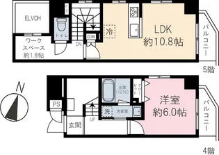 Casa Flag Shibuyaの間取り