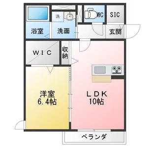 Casa F【2階】の間取り