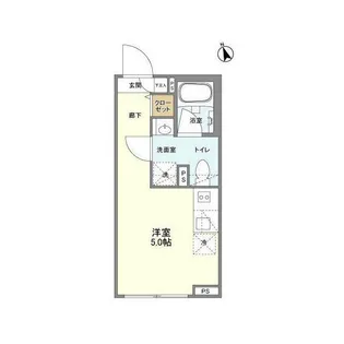 CARITAS用賀【2階】の間取り