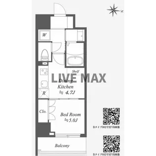 Alpha Prime東陽町【1階】の間取り
