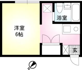 アドバンティージ【1階】の間取り