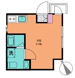 ASSECLI OYAMA【3階】の間取り