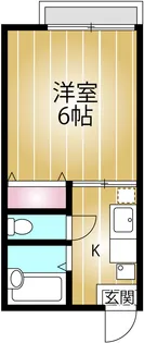 メゾンエトワール【2階】の間取り