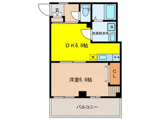 さわくもマンション【7階】の間取り