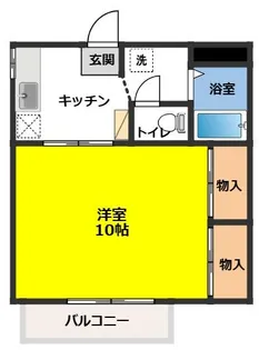 ラ・フォーレK【2階】の間取り