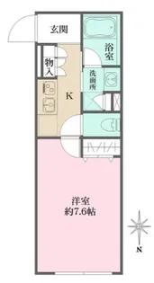 アトリオフラッツ自由が丘east【3階】の間取り