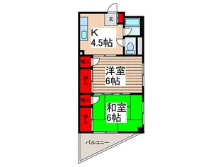 コーポ秀【3階】の間取り