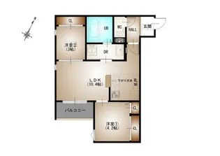 Regalest-N【3階】の間取り