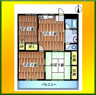 シャトレ向台【1階】の間取り
