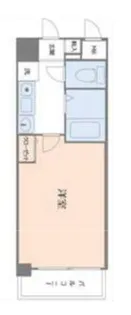 ラナップスクエア東天満【5階】の間取り