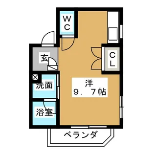 アールズヒルズ朝日が丘【4階】の間取り