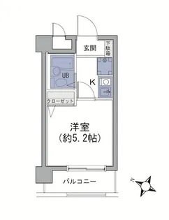 相模大野ダイカンプラザCity【4階】の間取り