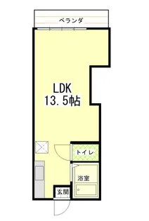 プラザイン脚折【2階】の間取り