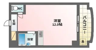 アンヘルム杭全【6階】の間取り