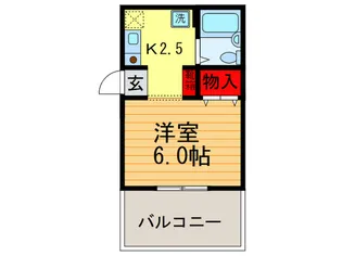 ハイムソレイユ【1階】の間取り