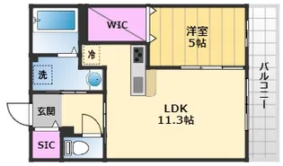 La Esperanza【2階】の間取り