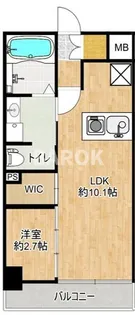 クラシス1513【8階】の間取り
