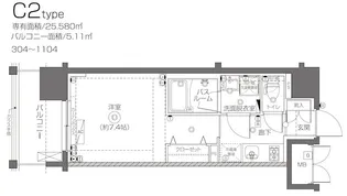 ZOOM王子神谷【5階】の間取り