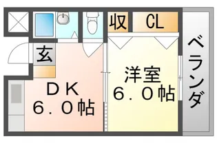 パクトールビル【4階】の間取り