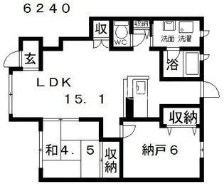 四季の彩【1階】の間取り
