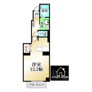 エスペランサ翔【1階】の間取り