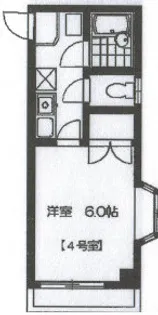 関谷コーポ【3階】の間取り