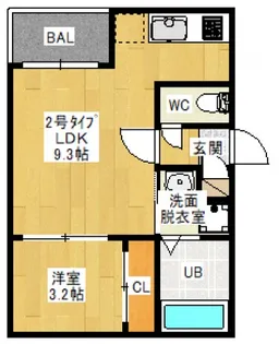 Regalest Arcgrace【3階】の間取り